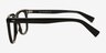 Kerr Black AcetateEyeglass Frames from EyeBuyDirect, Side View