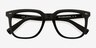 Kerr Black AcetateEyeglass Frames from EyeBuyDirect, Closed View