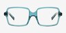 Marie Blue Alternative MaterialsEyeglass Frames from EyeBuyDirect, Front View