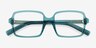 Marie Blue Alternative MaterialsEyeglass Frames from EyeBuyDirect, Closed View