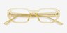 Nina Yellow Alternative MaterialsEyeglass Frames from EyeBuyDirect, Closed View