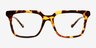Sandie Tortoise Alternative MaterialsEyeglass Frames from EyeBuyDirect, Front View
