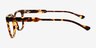 Sandie Tortoise Alternative MaterialsEyeglass Frames from EyeBuyDirect, Side View