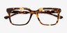 Sandie Tortoise Alternative MaterialsEyeglass Frames from EyeBuyDirect, Closed View