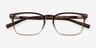 Sinclair Gradient Gray Alternative MaterialsEyeglass Frames from EyeBuyDirect, Closed View