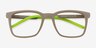 Accelerate Matte Gray Eco-friendlyEyeglass Frames from EyeBuyDirect, Closed View
