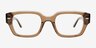 Hawke Brown Alternative MaterialsEyeglass Frames from EyeBuyDirect, Front View