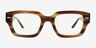 Hawke Striped Alternative MaterialsEyeglass Frames from EyeBuyDirect, Front View