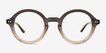 Grant Gray Brown Alternative MaterialsEyeglass Frames from EyeBuyDirect, Front View
