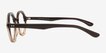 Grant Gray Brown Alternative MaterialsEyeglass Frames from EyeBuyDirect, Side View