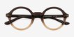 Grant Gray Brown Alternative MaterialsEyeglass Frames from EyeBuyDirect, Closed View