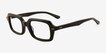 Reid Black Alternative MaterialsEyeglass Frames from EyeBuyDirect, Angle View