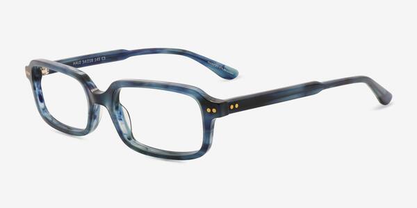 Blue Floral Hale -  Alternative-materials Eyeglasses