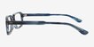 Hale Blue Floral Alternative MaterialsEyeglass Frames from EyeBuyDirect, Side View