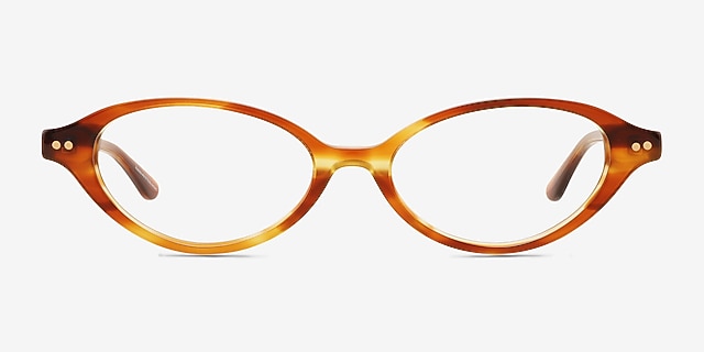 Burke Tortoise Alternative MaterialsEyeglass Frames from EyeBuyDirect, Front View
