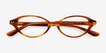 Burke Tortoise Alternative MaterialsEyeglass Frames from EyeBuyDirect, Closed View