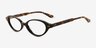 Burke Black Alternative MaterialsEyeglass Frames from EyeBuyDirect, Angle View