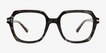 Marceau Blue Tortoise Alternative MaterialsEyeglass Frames from EyeBuyDirect, Front View