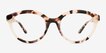 Caruso Ivory Tortoise Alternative MaterialsEyeglass Frames from EyeBuyDirect, Front View