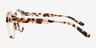 Caruso Ivory Tortoise Alternative MaterialsEyeglass Frames from EyeBuyDirect, Side View