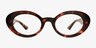 Chambers Tortoise Alternative MaterialsEyeglass Frames from EyeBuyDirect, Front View