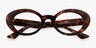Chambers Tortoise Alternative MaterialsEyeglass Frames from EyeBuyDirect, Closed View