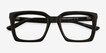 Mullen Black Alternative MaterialsEyeglass Frames from EyeBuyDirect, Closed View