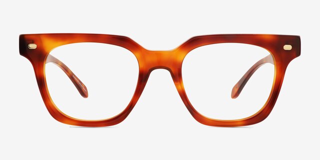 Winthrop Tortoise Alternative MaterialsEyeglass Frames from EyeBuyDirect, Front View