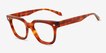 Winthrop Tortoise Alternative MaterialsEyeglass Frames from EyeBuyDirect, Angle View