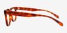 Winthrop Tortoise Alternative MaterialsEyeglass Frames from EyeBuyDirect, Side View