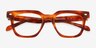 Winthrop Tortoise Alternative MaterialsEyeglass Frames from EyeBuyDirect, Closed View