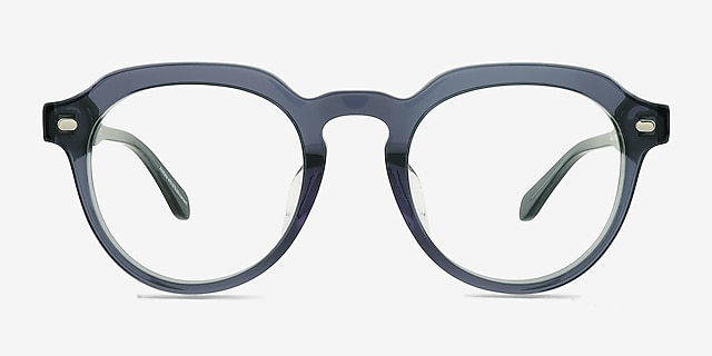 Cavendish Blue Alternative MaterialsEyeglass Frames from EyeBuyDirect, Front View