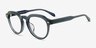 Cavendish Blue Alternative MaterialsEyeglass Frames from EyeBuyDirect, Angle View