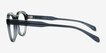Cavendish Blue Alternative MaterialsEyeglass Frames from EyeBuyDirect, Side View