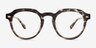 Cavendish Ivory Tortoise Alternative MaterialsEyeglass Frames from EyeBuyDirect, Front View