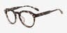 Cavendish Ivory Tortoise Alternative MaterialsEyeglass Frames from EyeBuyDirect, Angle View