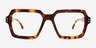 Hollingsworth Tortoise Alternative MaterialsEyeglass Frames from EyeBuyDirect, Front View