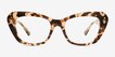 Yardley Ivory Tortoise Alternative MaterialsEyeglass Frames from EyeBuyDirect, Front View