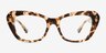 Yardley Ivory Tortoise Alternative MaterialsEyeglass Frames from EyeBuyDirect, Front View