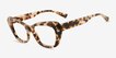 Yardley Ivory Tortoise Alternative MaterialsEyeglass Frames from EyeBuyDirect, Angle View