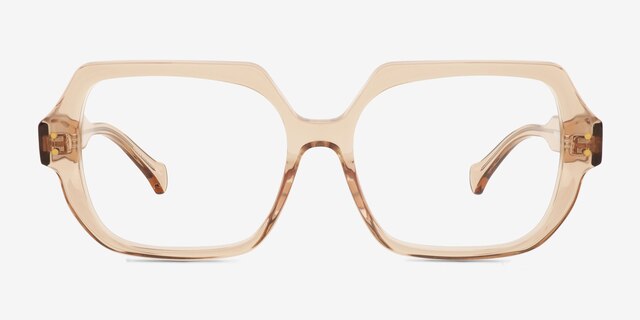Cromwell Brown Alternative MaterialsEyeglass Frames from EyeBuyDirect, Front View