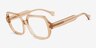 Cromwell Brown Alternative MaterialsEyeglass Frames from EyeBuyDirect, Angle View
