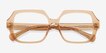 Cromwell Brown Alternative MaterialsEyeglass Frames from EyeBuyDirect, Closed View