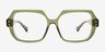 Cromwell Green Alternative MaterialsEyeglass Frames from EyeBuyDirect, Front View