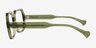 Cromwell Green Alternative MaterialsEyeglass Frames from EyeBuyDirect, Side View