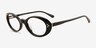 Jetta Black Alternative MaterialsEyeglass Frames from EyeBuyDirect, Angle View