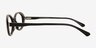 Jetta Black Alternative MaterialsEyeglass Frames from EyeBuyDirect, Side View