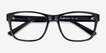 Aaron Black PlasticEyeglass Frames from EyeBuyDirect, Closed View