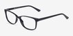 Abbie Black PlasticEyeglass Frames from EyeBuyDirect, Angle View