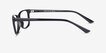 Abbie Black PlasticEyeglass Frames from EyeBuyDirect, Side View